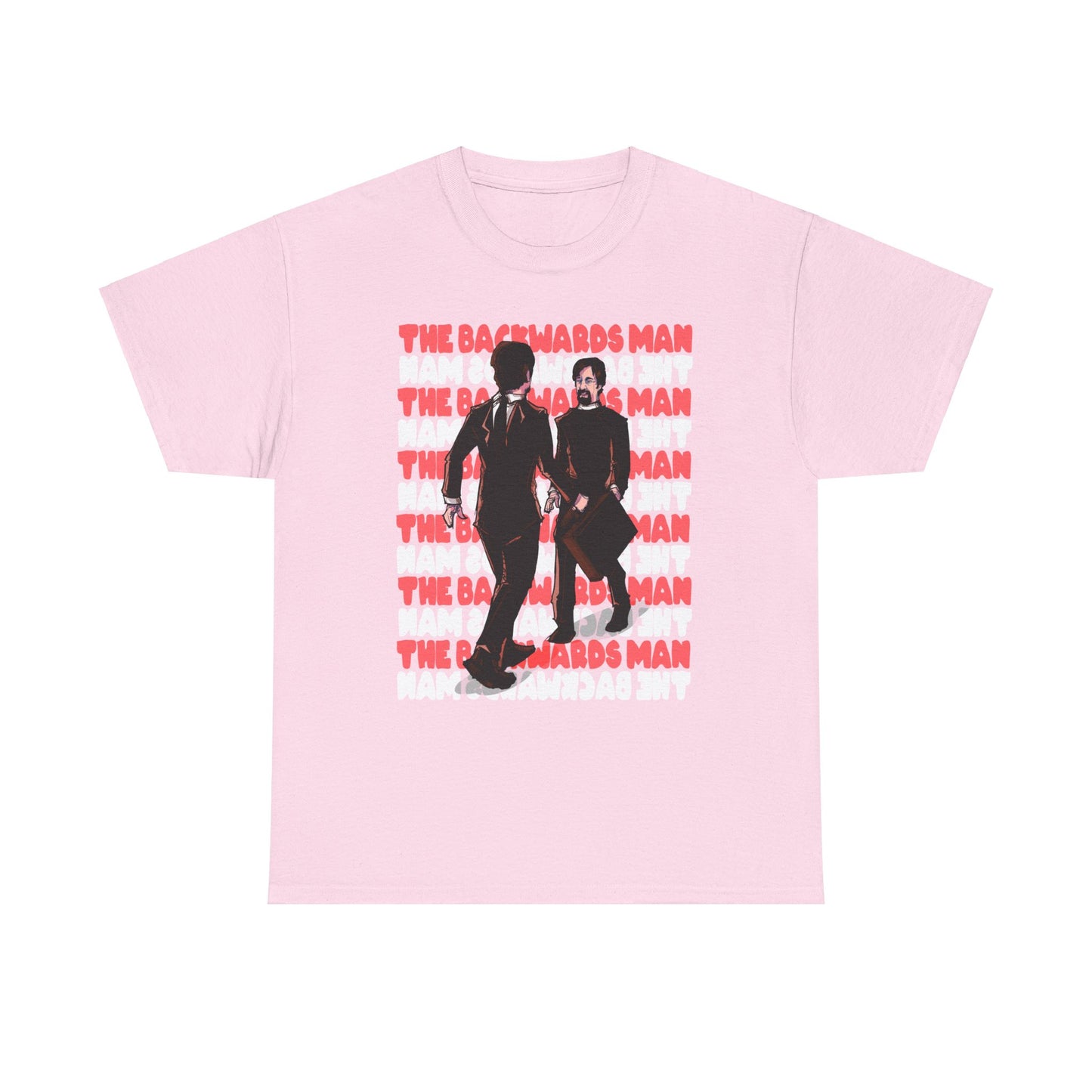 The Backwards Man Unisex Heavy Cotton Tee
