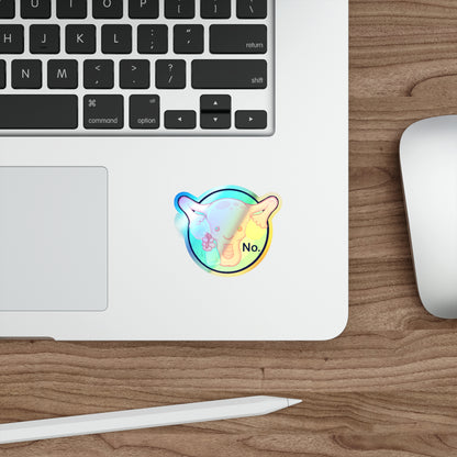 Cute-urus Holographic Die-cut Stickers
