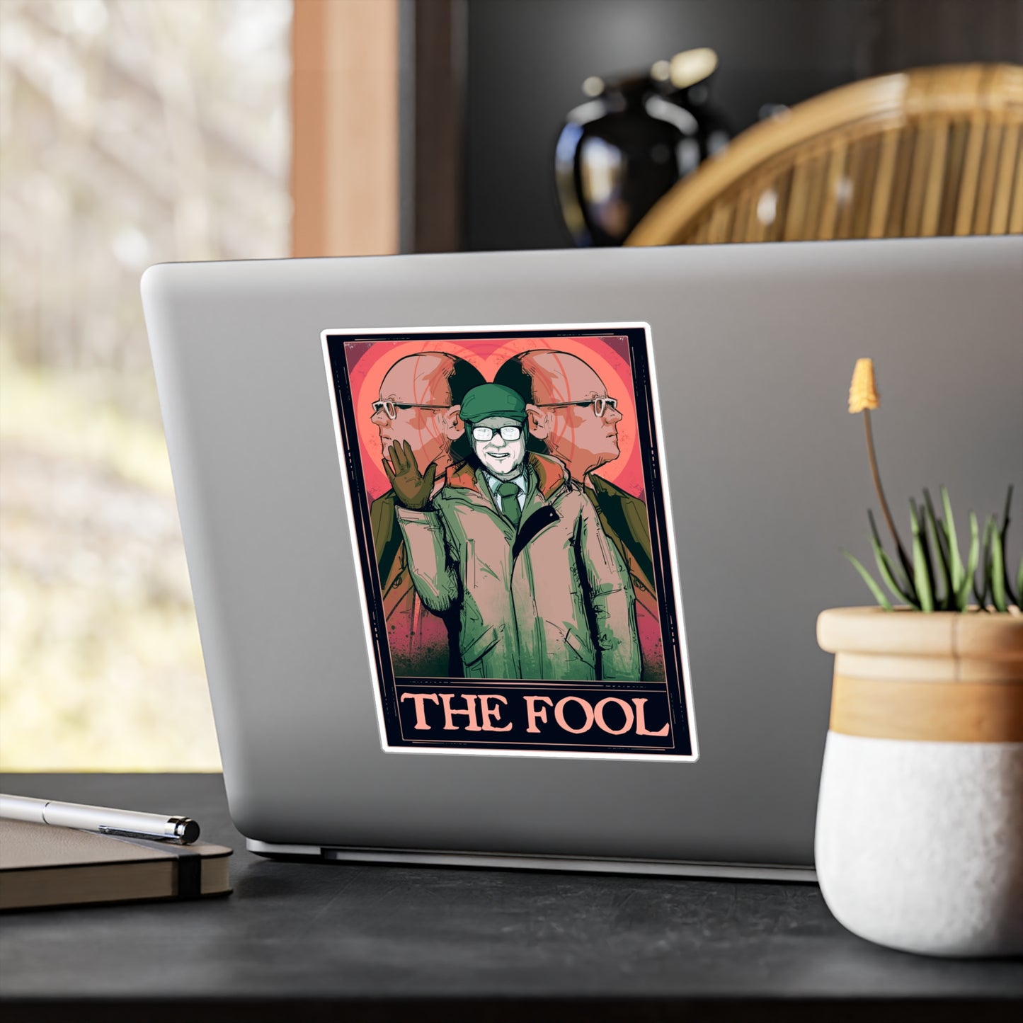 The Vampire Fool Kiss-Cut Vinyl Decal