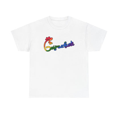 Gay Chicken Unisex Heavy Cotton Patreon Tee