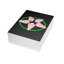 Christmas Tree Pentagram Cake Greeting Card Bundles (10, 30, 50 pcs)