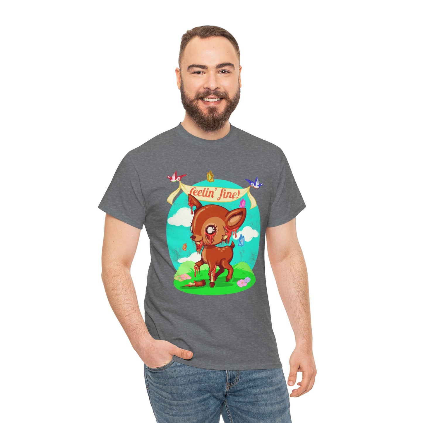 Feelin Fine Unisex Heavy Cotton Tee