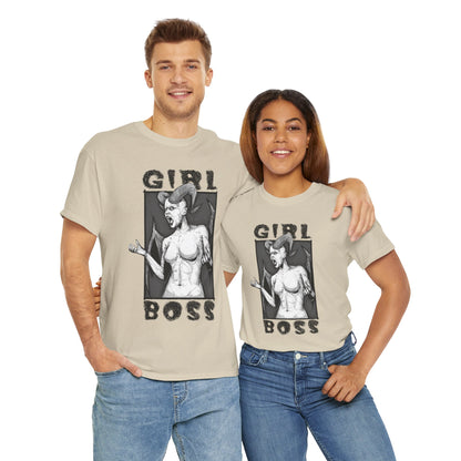 Girl Boss Unisex Heavy Cotton Tee
