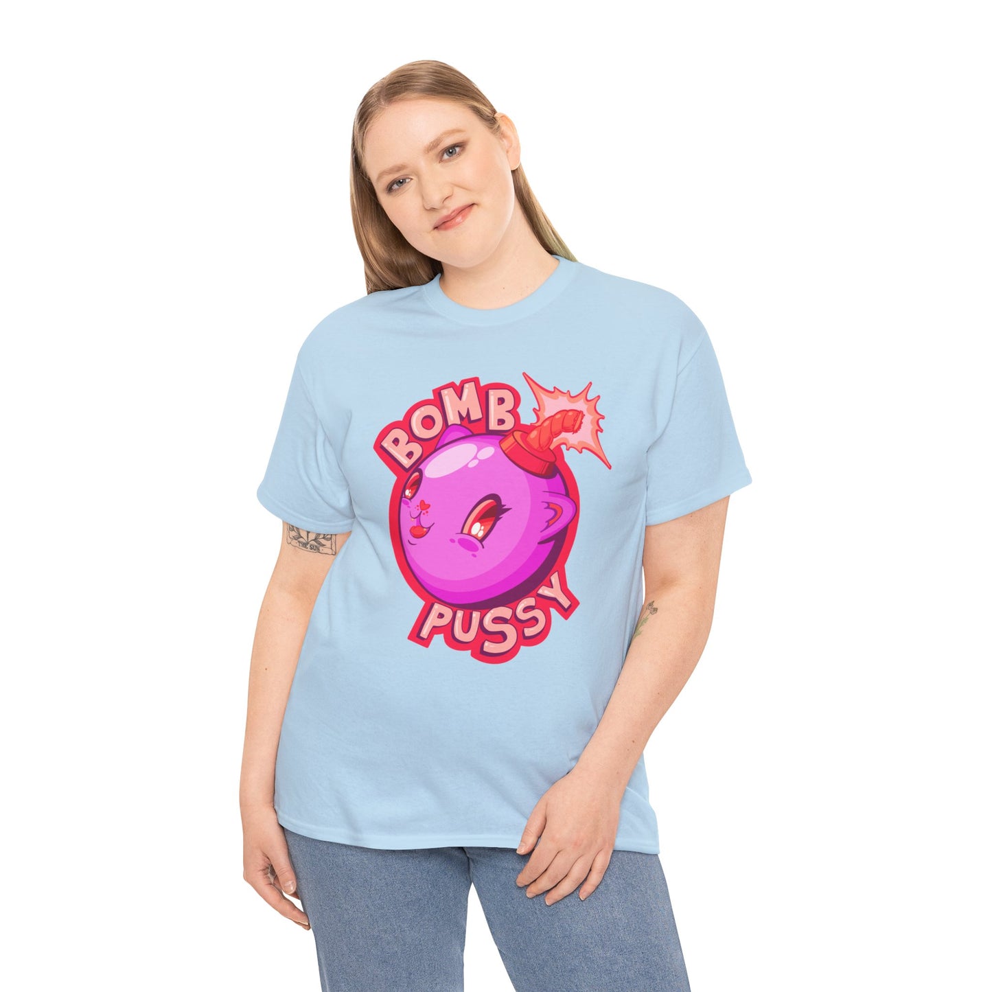 Bomb Pussy II Unisex Heavy Cotton Tee