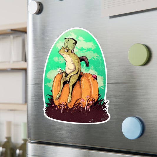 Frogenstein Kiss-Cut Vinyl Decal