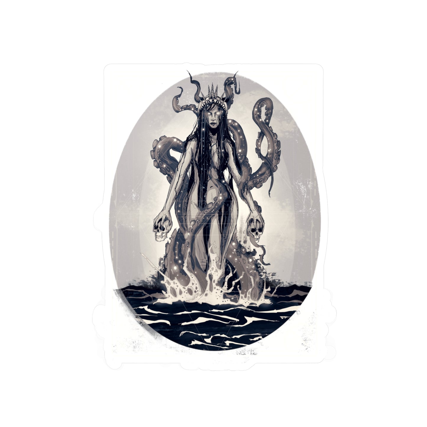 Siren Kiss-Cut Vinyl Decal