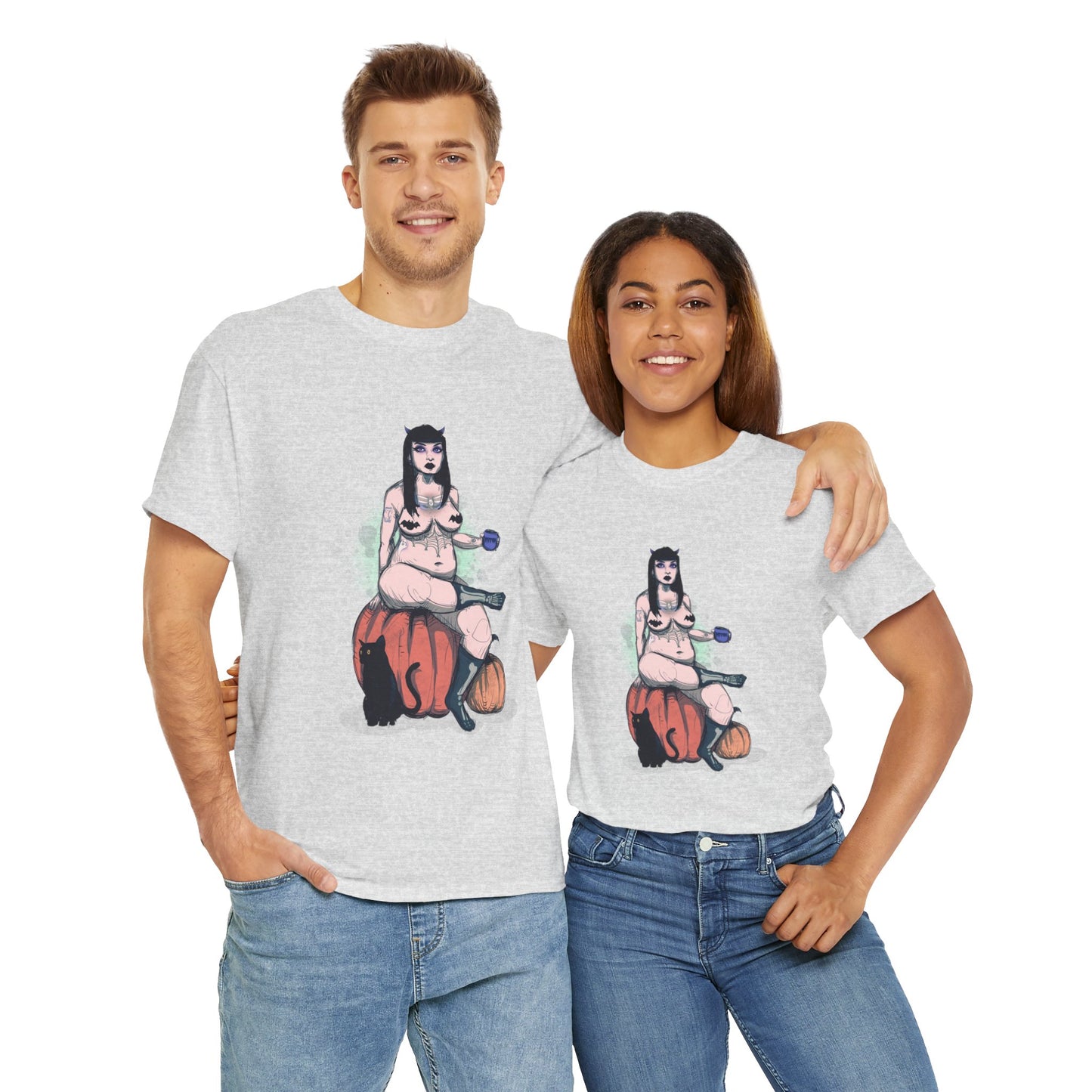 Spooky Queen Unisex Heavy Cotton Tee