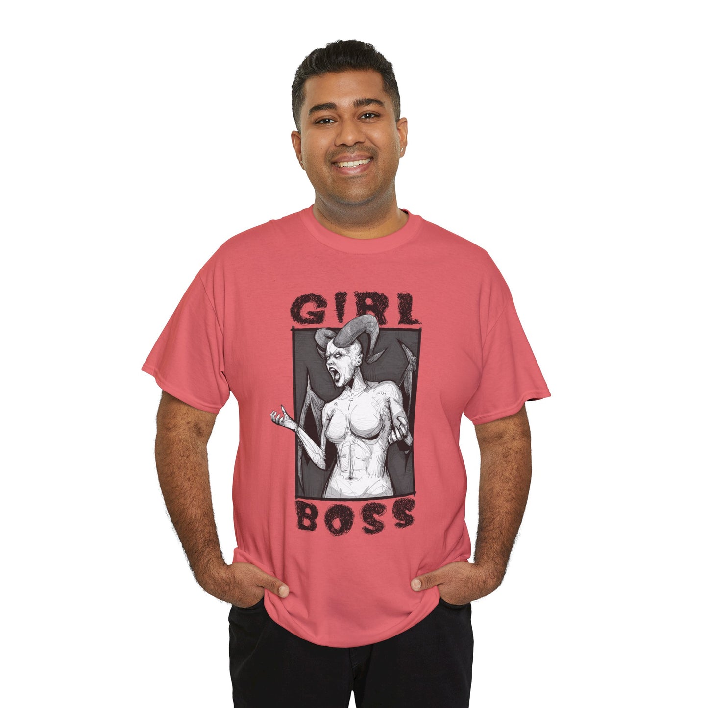 Girl Boss Unisex Heavy Cotton Tee