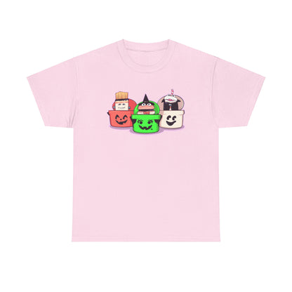 Spooky Fast Food Unisex Heavy Cotton Tee