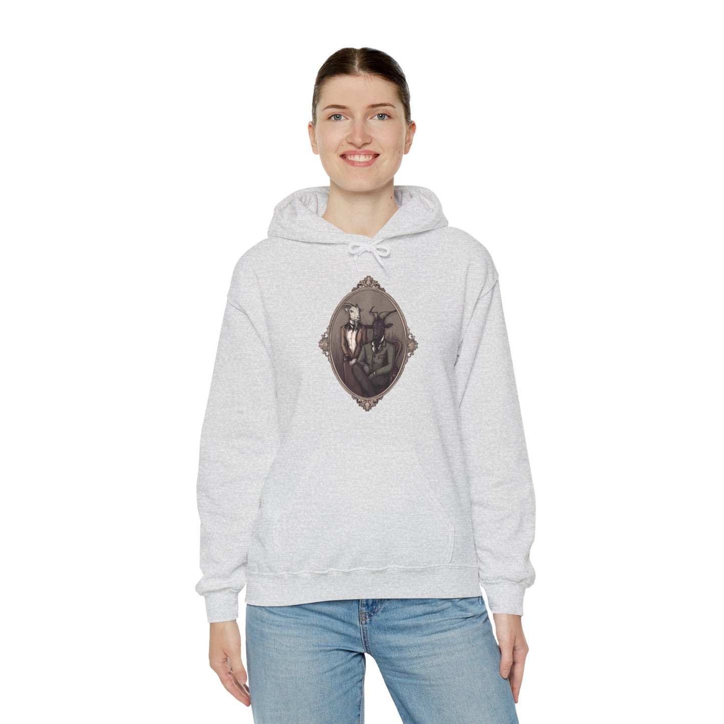 Victorian Horror Unisex Heavy Blend Hooded Sweatshirt