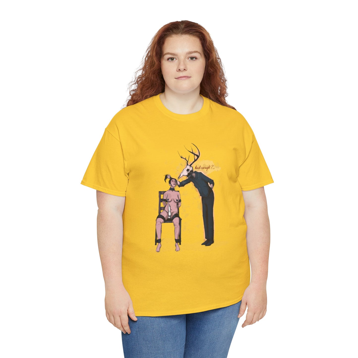 Deer Daddy Series 5: The Chair Unisex Heavy Cotton Tee
