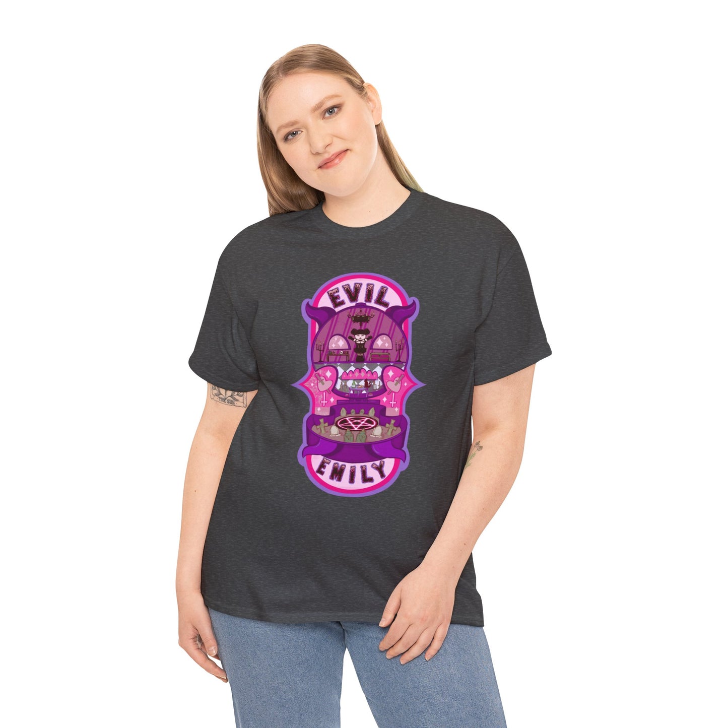 Evil Emily Unisex Heavy Cotton Tee