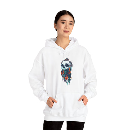 Elemental Skull Ocean Unisex Heavy Blend Hooded Sweatshirt