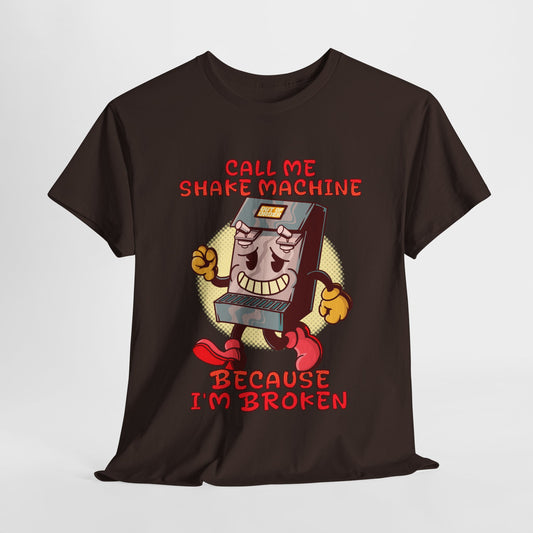 Shake Machine Unisex Heavy Cotton Tee