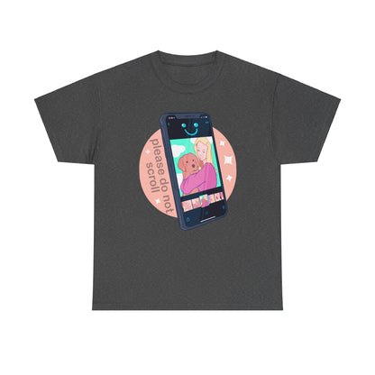 Don't Scroll Unisex Heavy Cotton Tee