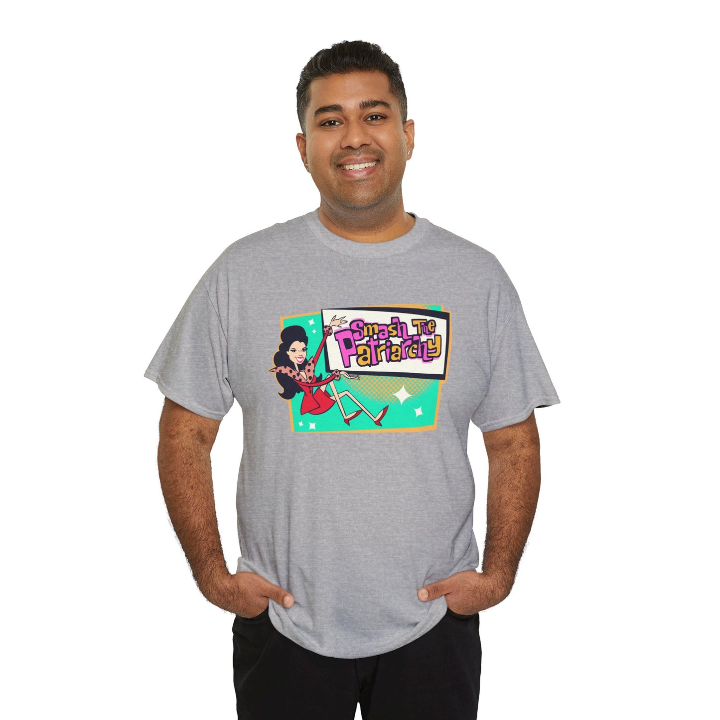 Smash The Patriarchy Unisex Heavy Cotton Tee