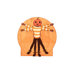 Vitruvian Halloween Kiss-Cut Vinyl Decal