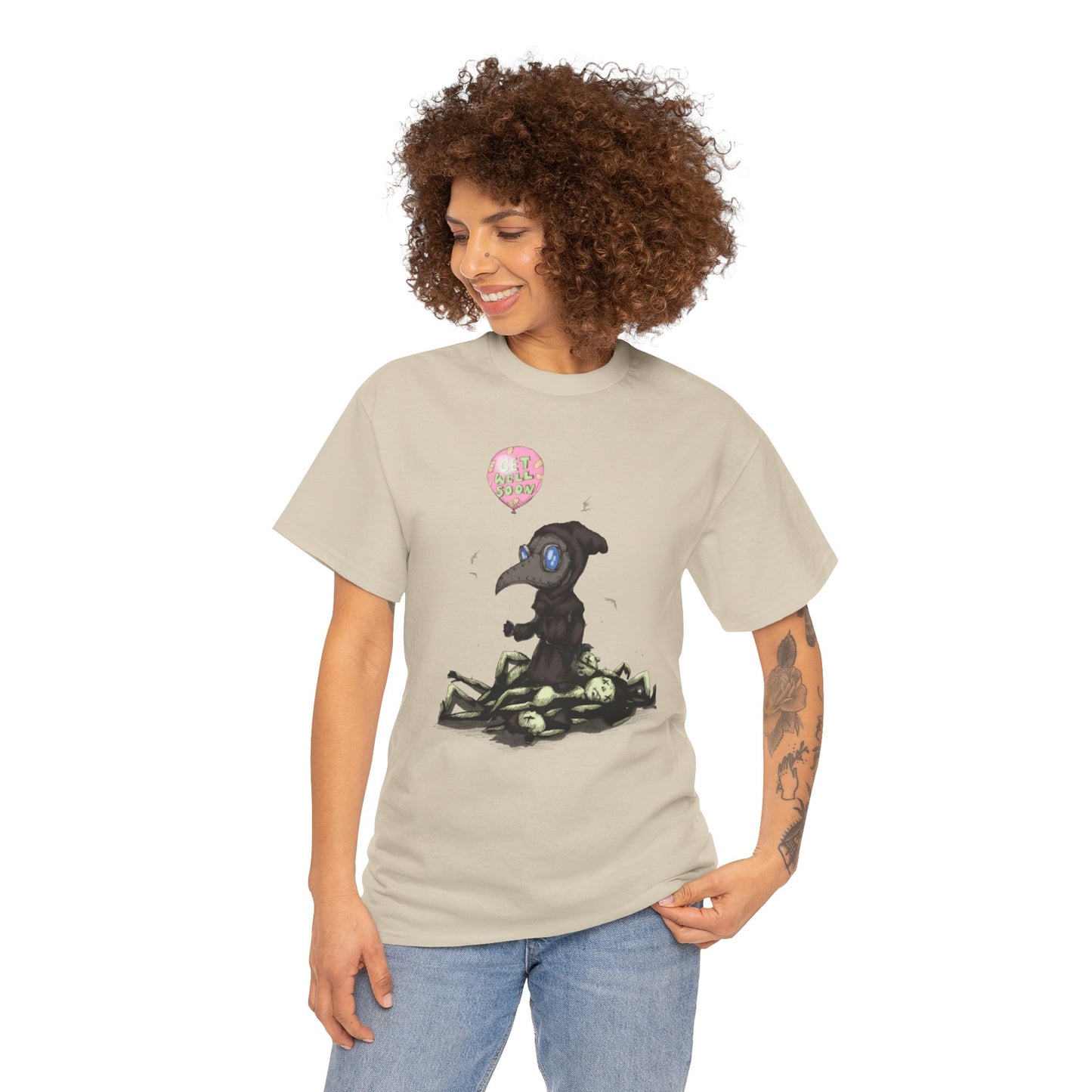 Plague Doctor Fail Unisex Heavy Cotton Tee