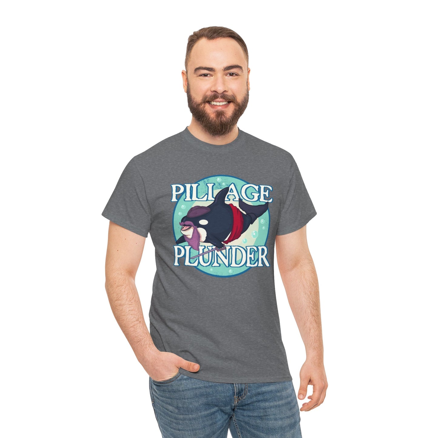 Plunder & Pillage Unisex Heavy Cotton Tee