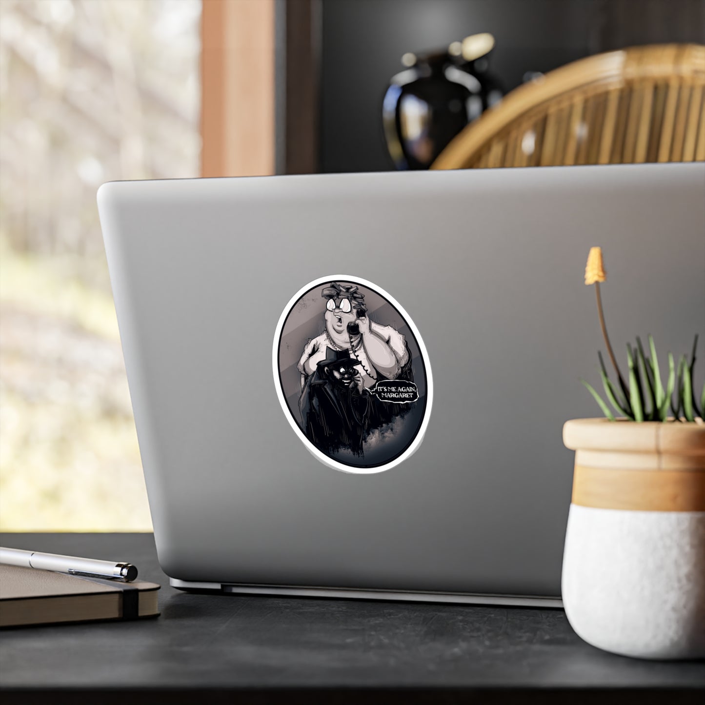The Caller Kiss-Cut Vinyl Decal