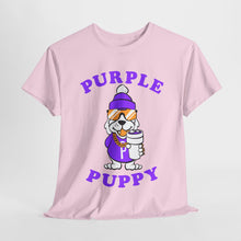 Purple Pup Unisex Heavy Cotton Tee