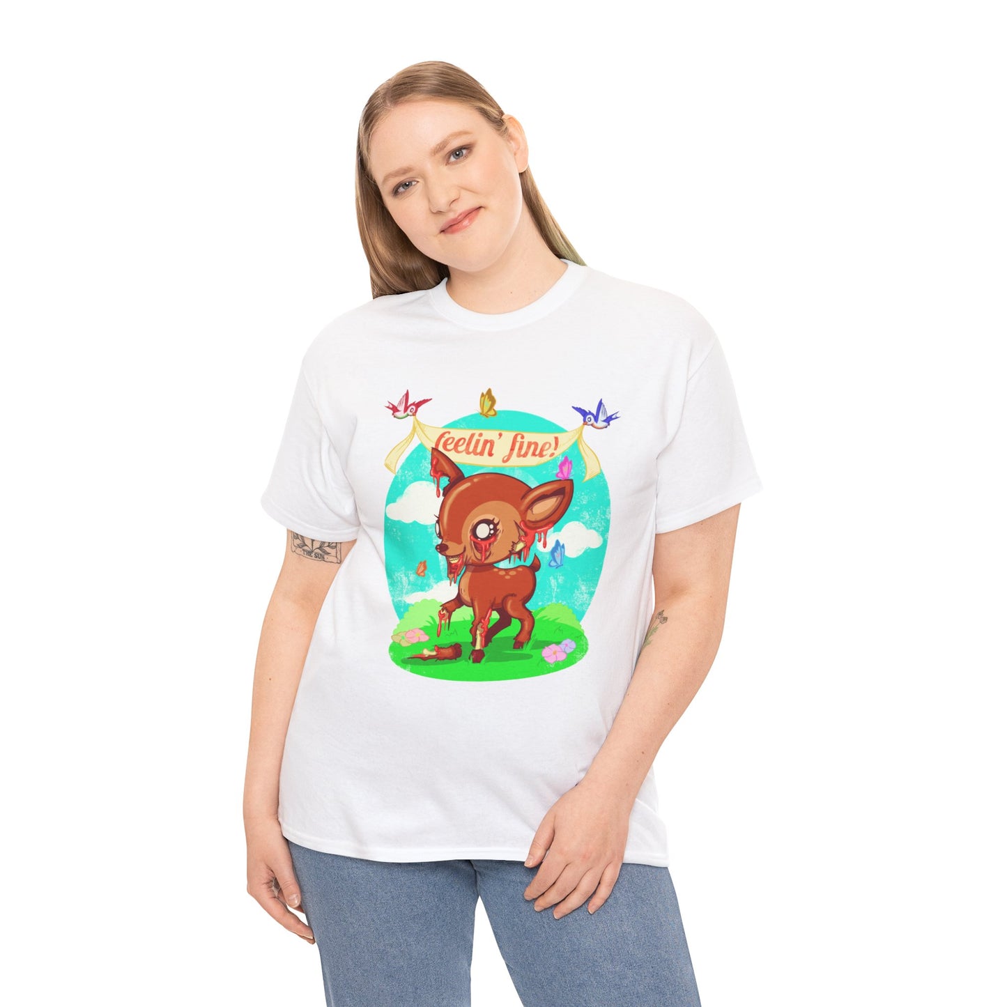 Feelin Fine Unisex Heavy Cotton Tee
