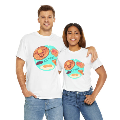All Star Breakfast Unisex Heavy Cotton Tee