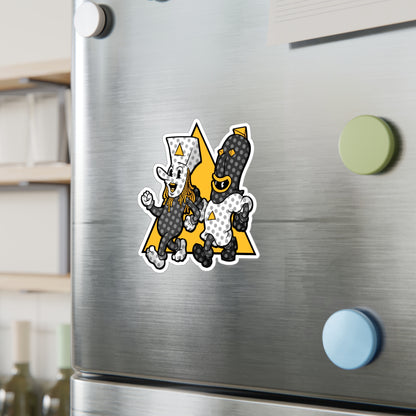 Microtonal Rubber Hose Kiss-Cut Vinyl Decal