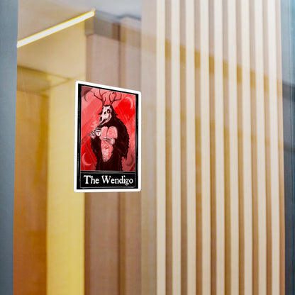Wendigo Tarot Kiss-Cut Vinyl Decal