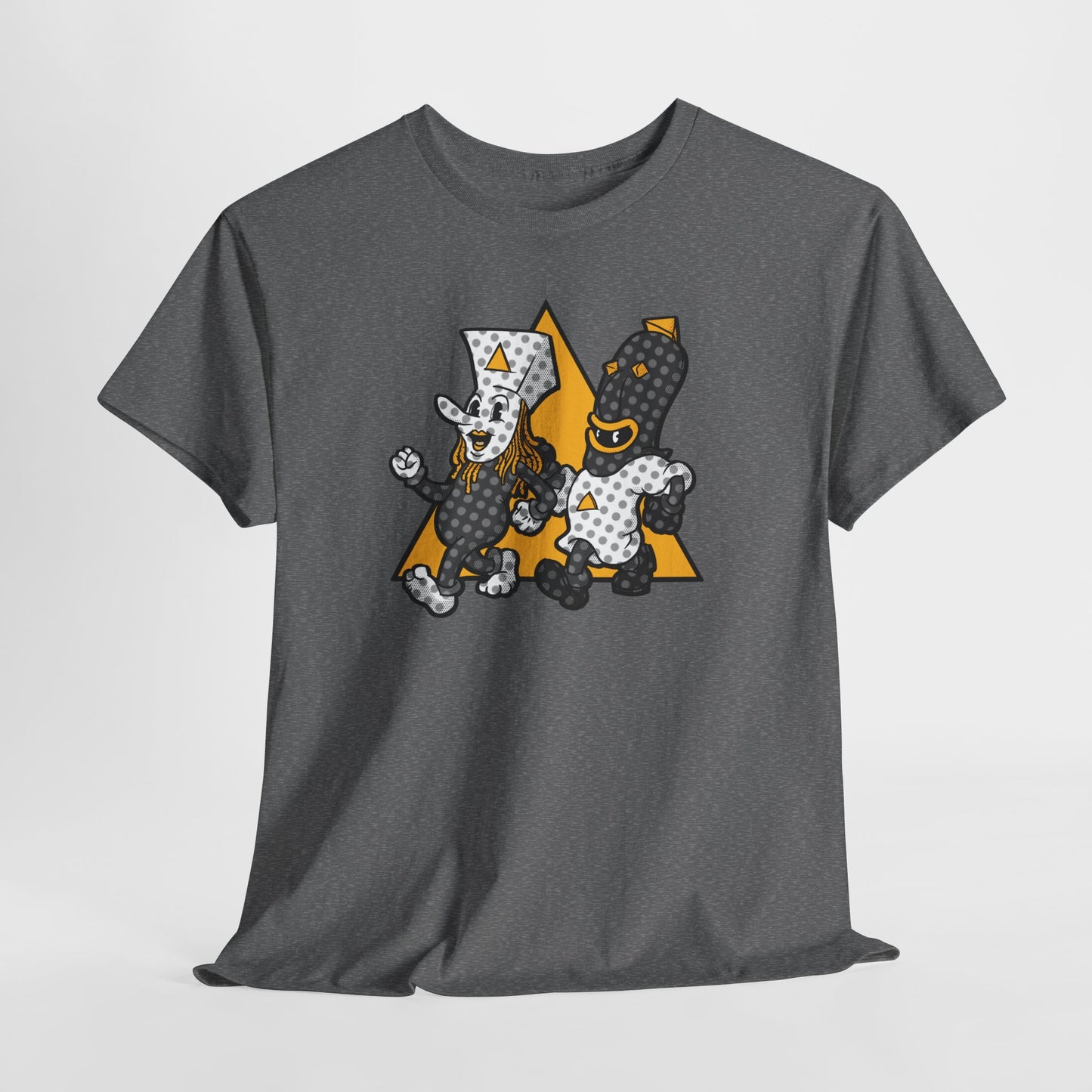 Microtonal Rubber Hose Unisex Heavy Cotton Tee