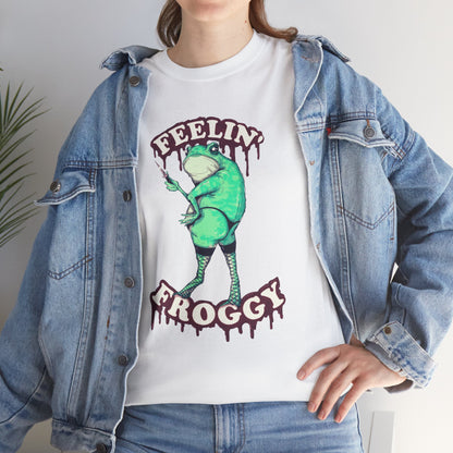 Feelin Froggy Unisex Heavy Cotton Tee