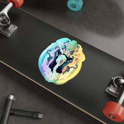 Entropy Holographic Die-cut Stickers