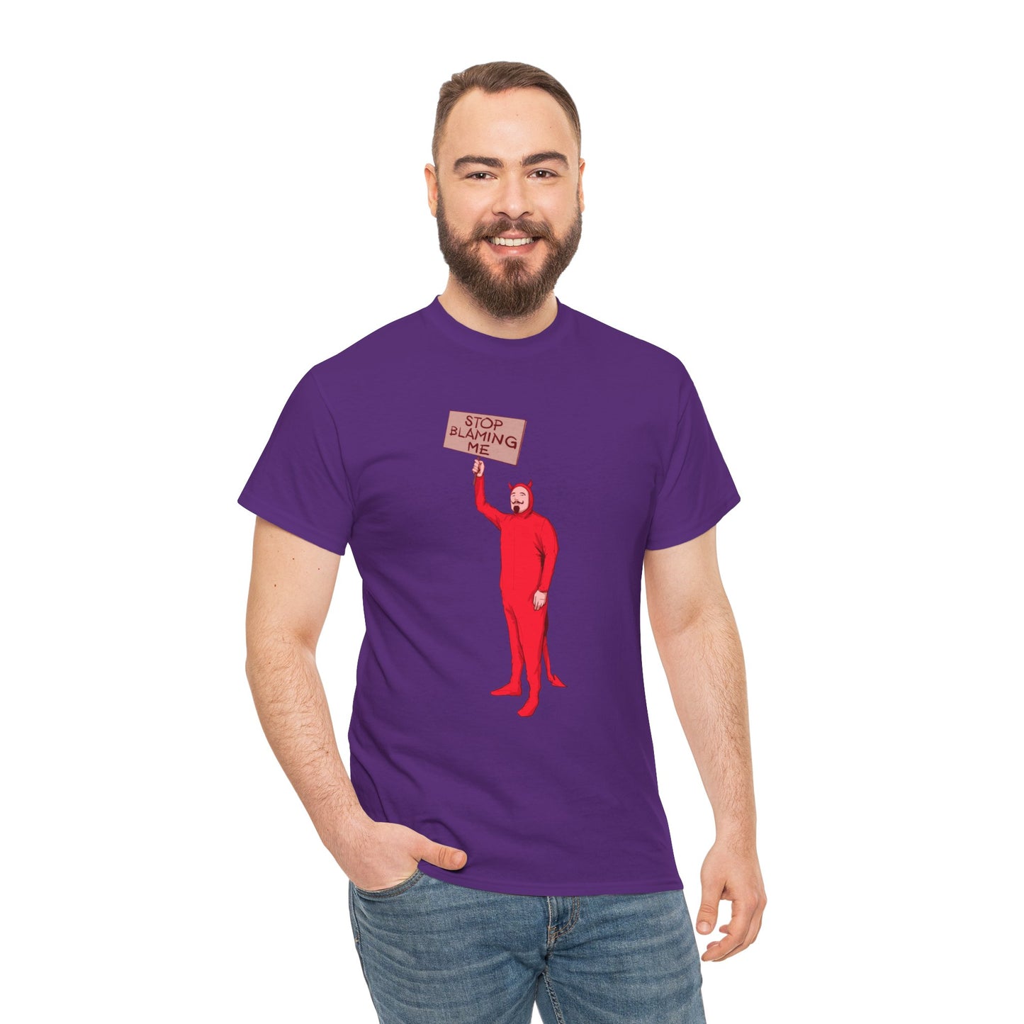 Satanic Scapegoat Unisex Heavy Cotton Tee