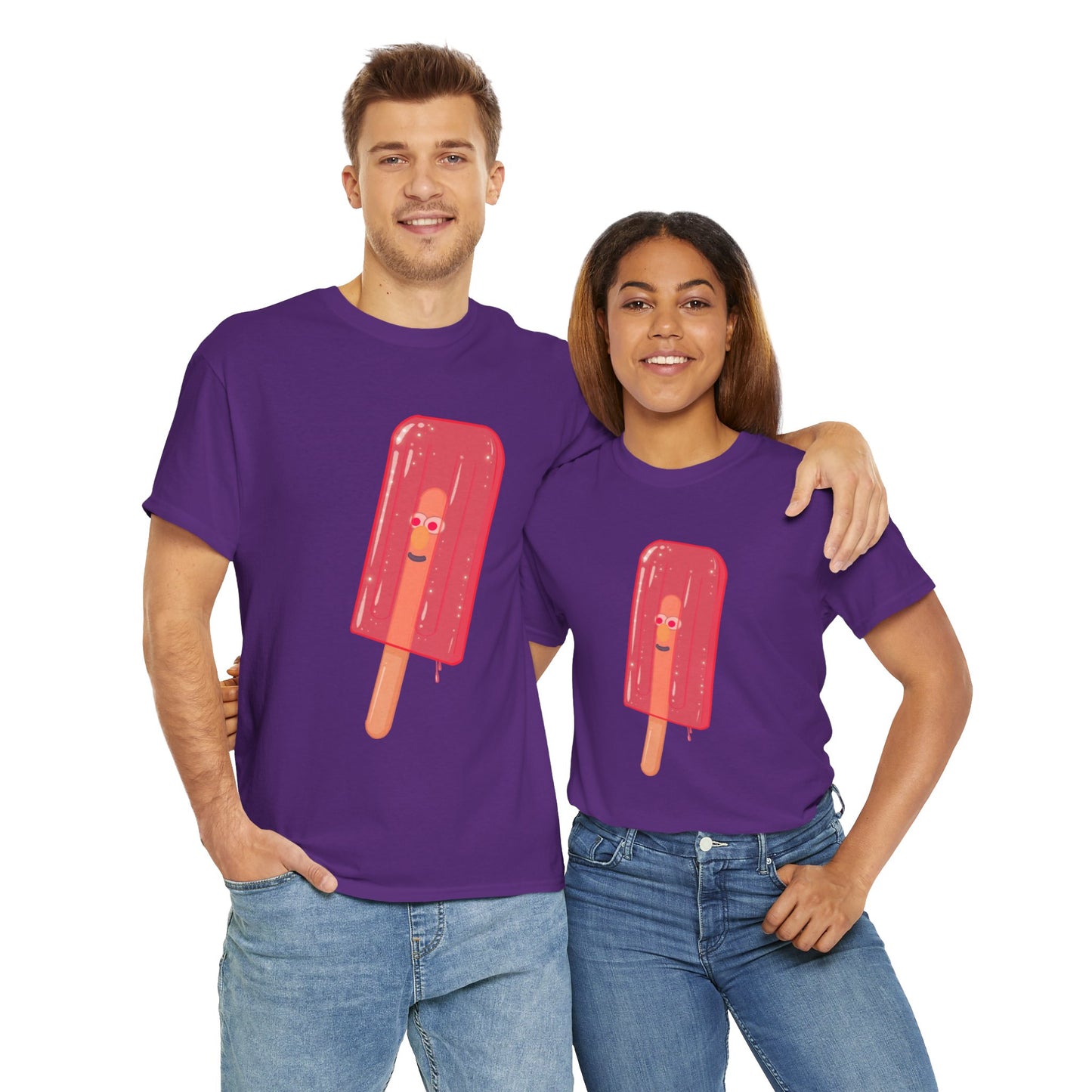 Popsicle Stickley Unisex Heavy Cotton Tee