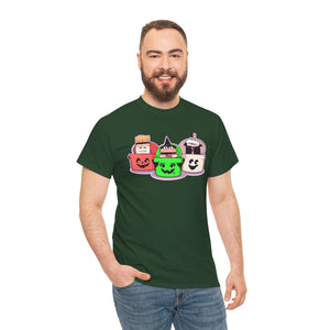 Spooky Fast Food Unisex Heavy Cotton Tee