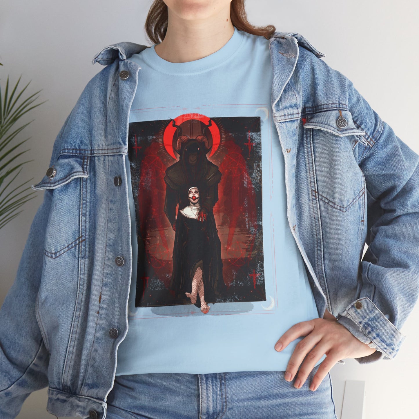 Today Satan Unisex Heavy Cotton Tee
