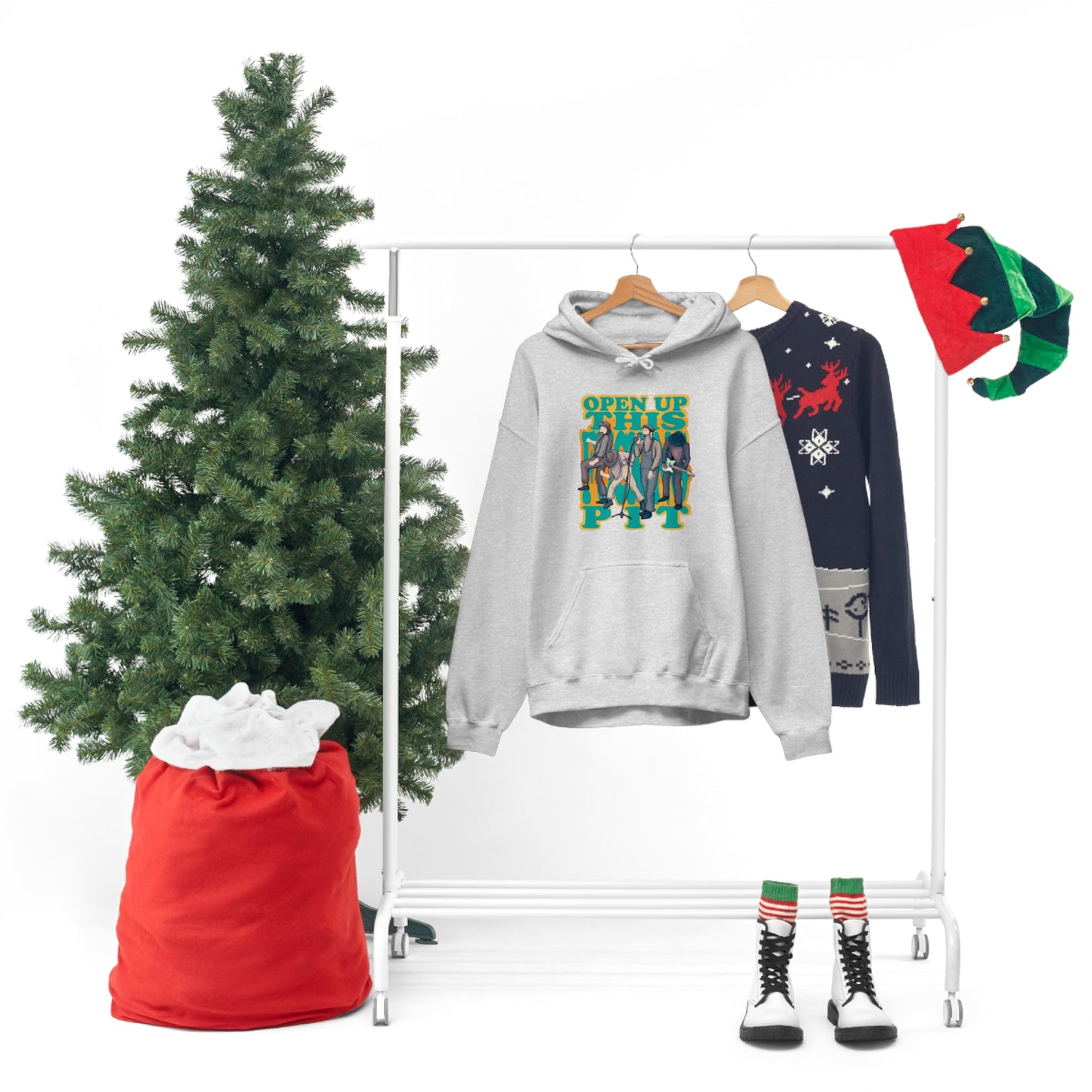 Soggy Metal Unisex Heavy Blend Hooded Sweatshirt