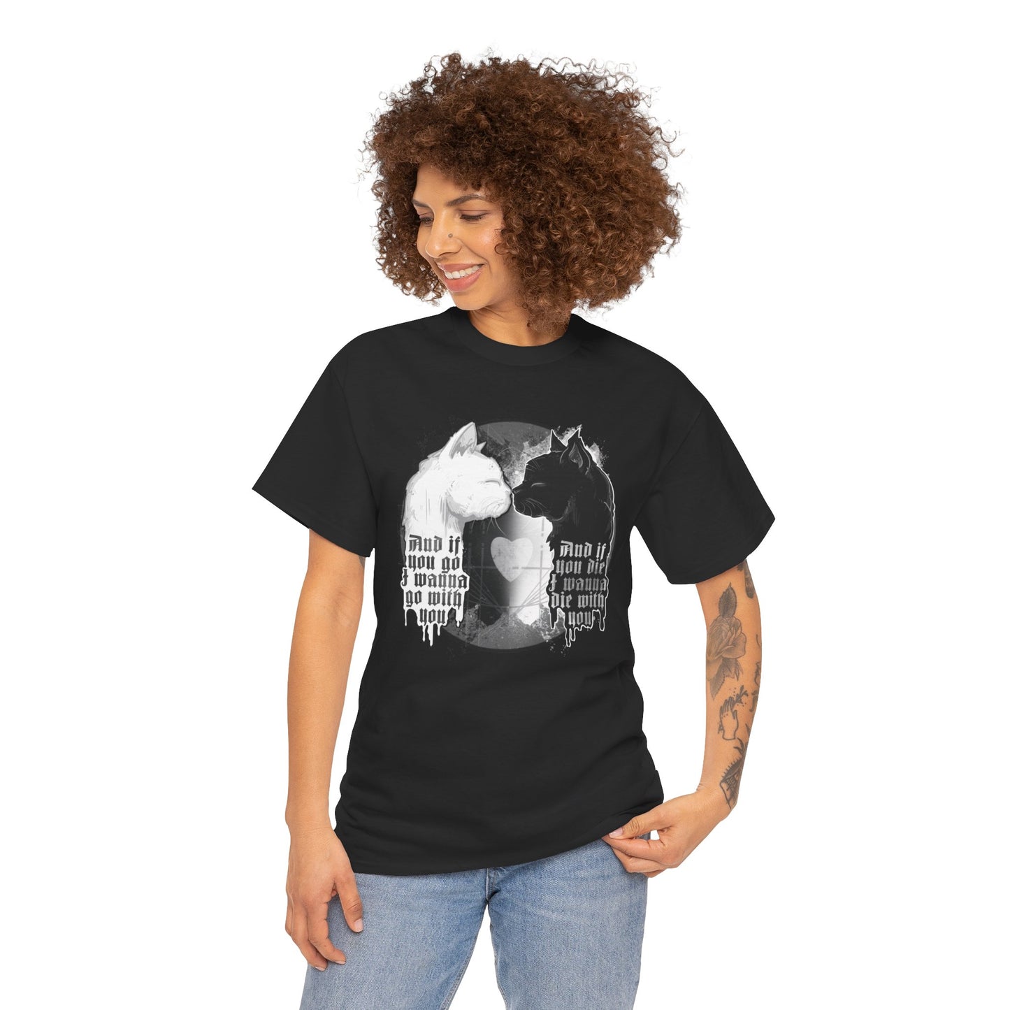 Lonely Cats Unisex Heavy Cotton Tee