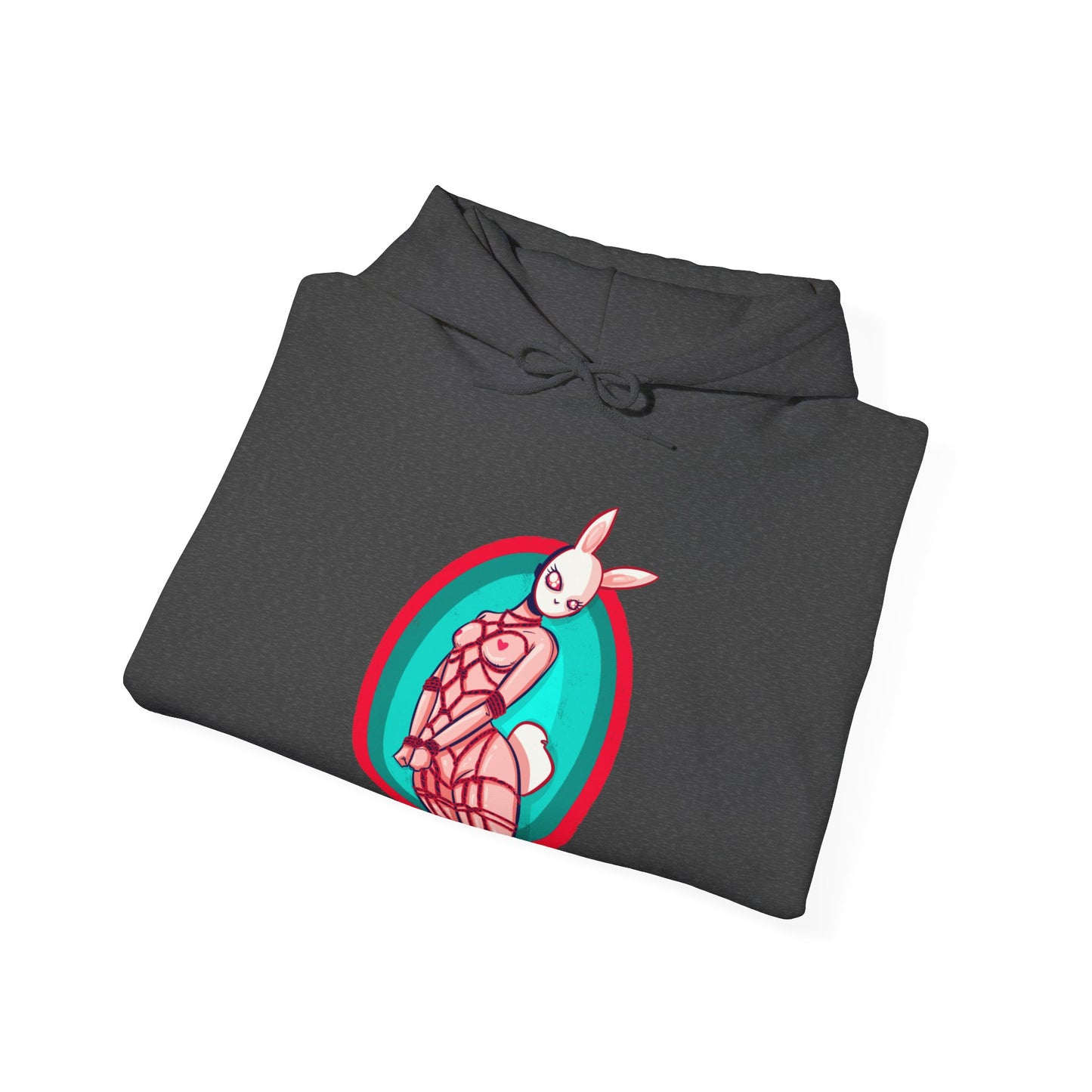 Rope Bunny Unisex Heavy Blend Hooded Sweatshirt