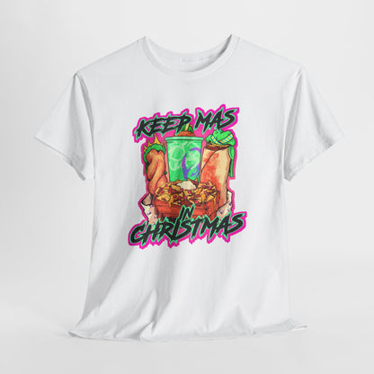 Keep Mas In Christmas Unisex Heavy Cotton Tee