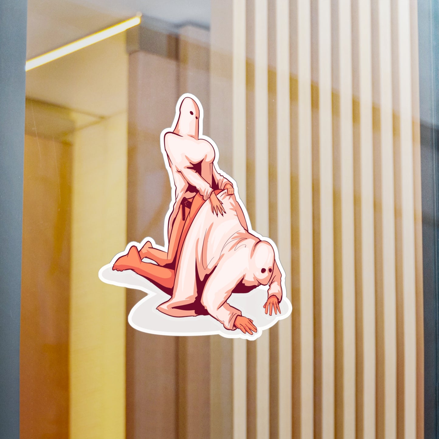 Ghost Peg Kiss-Cut Vinyl Decal