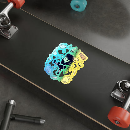 Tools Of The Trade Holographic Die-cut Stickers