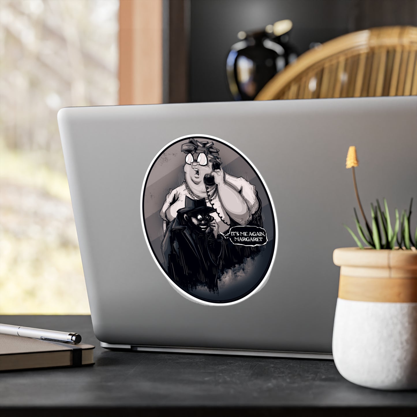 The Caller Kiss-Cut Vinyl Decal