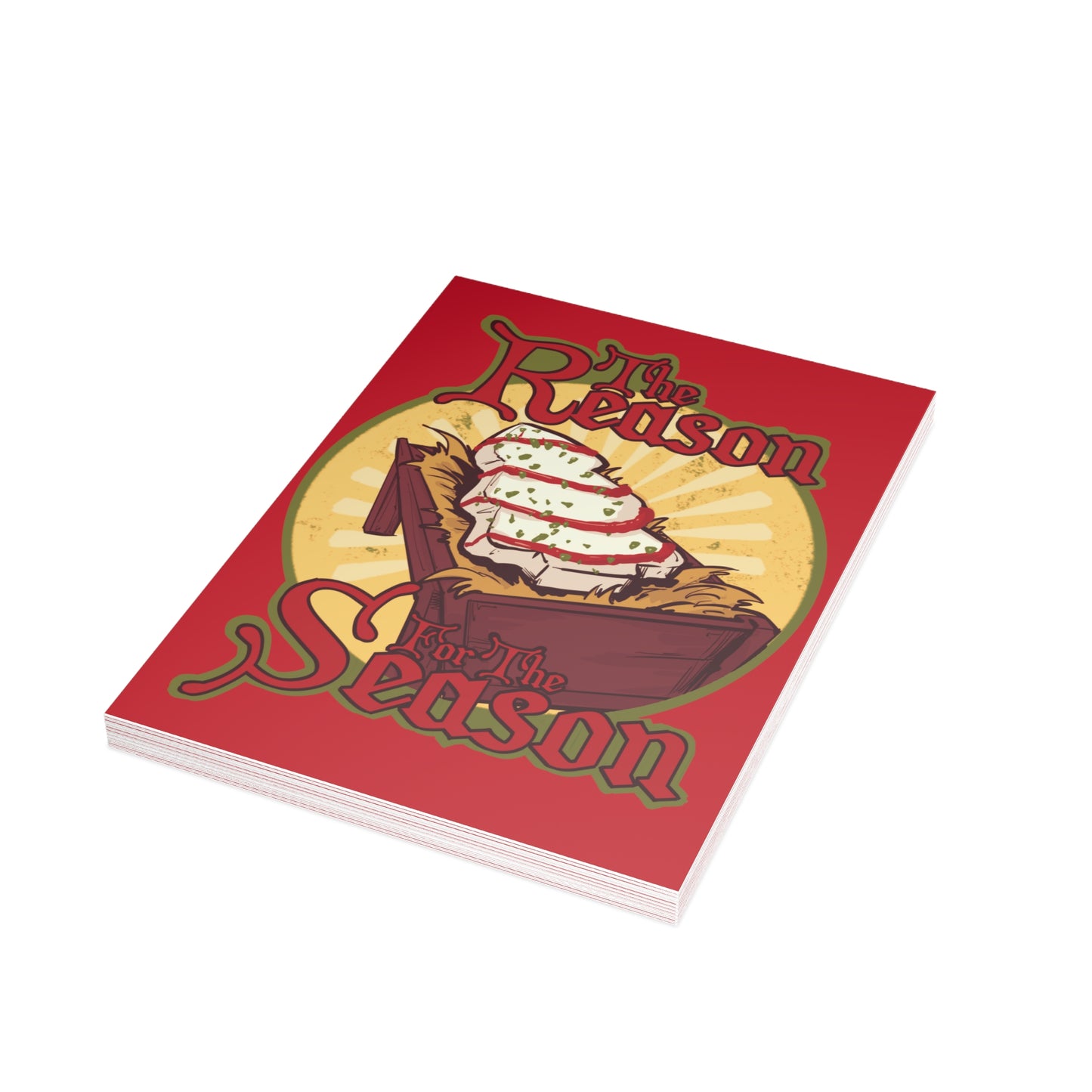 Holy Cake Greeting Card Bundles (10, 30, 50 pcs)