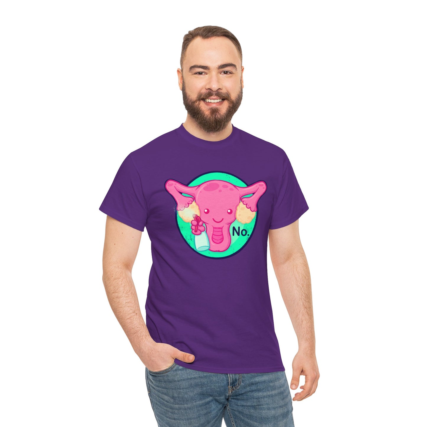 Cuterus Unisex Heavy Cotton Tee