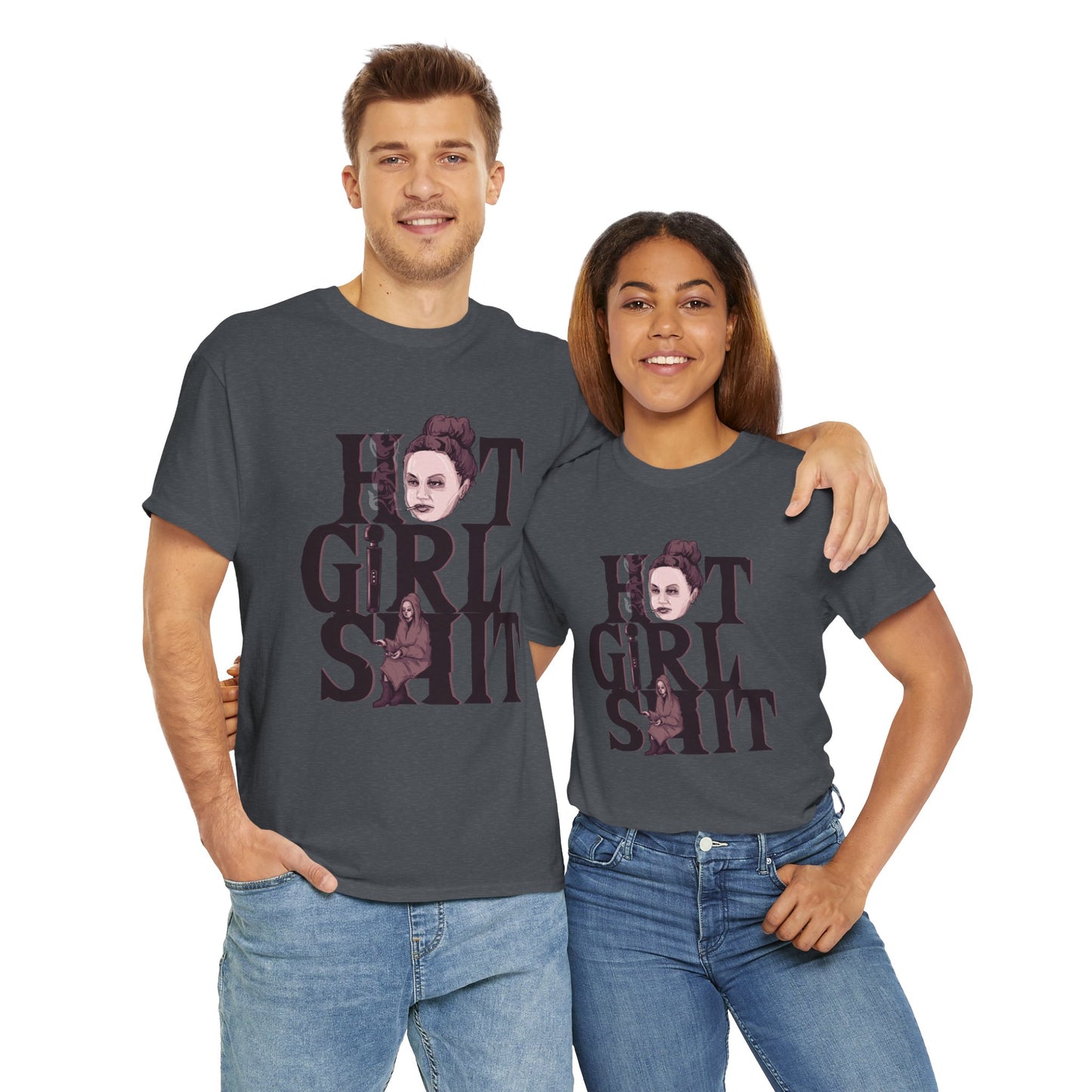 Hot Girl Shit Unisex Heavy Cotton Tee