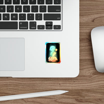 I Wasn't Ready Holographic Die-cut Stickers