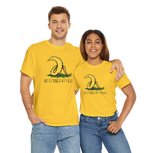 Gadsden Worm Unisex Heavy Cotton Tee