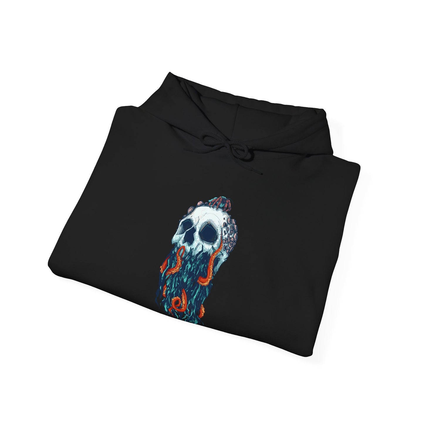 Elemental Skull Ocean Unisex Heavy Blend Hooded Sweatshirt