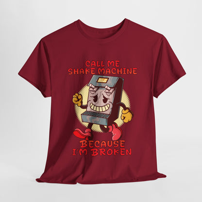 Shake Machine Unisex Heavy Cotton Tee
